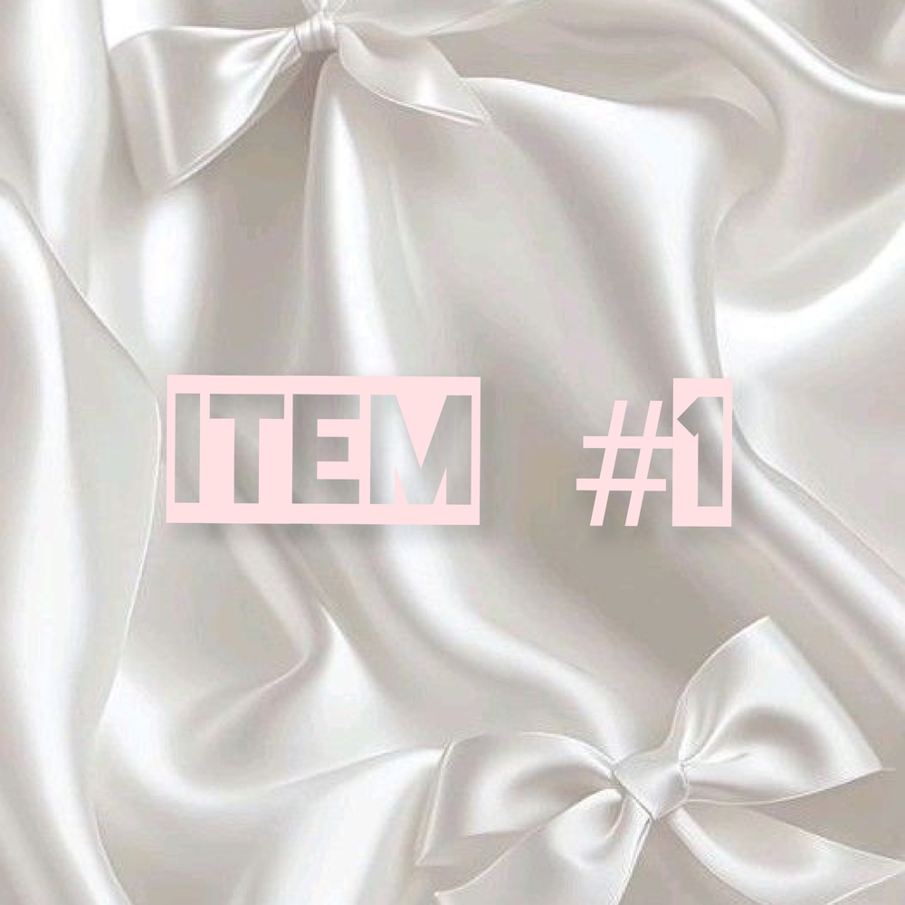 Unlisted Item #1 (for Live Show)
